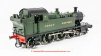 LHT-S-4502S Dapol Lionheart 45xx Prairie Tank Steam Locomotive unnumbered in GWR Green livery with Great Western lettering